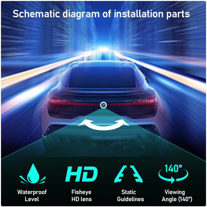 Tahavaatekaamera BMW X3 E83 jaoks 2003 2004 2005 2006 2007 2008 2009 2010 CCD Öövaate tagurduskaamera numbrimärk Kaamera