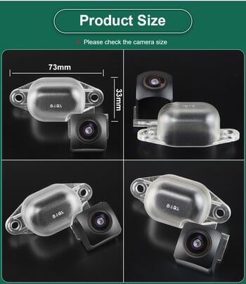 Full HD AHD 1080P Fisheye Lens Car Backup Backup Κάμερα για Nissan X-Trail XTrail 2001 2002 2003 2004 2005 2006 T30