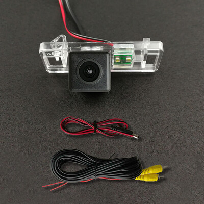 Vezeték nélküli autós CCD hátsó kamera Fisheye 4 8 12 LED Dynamic Peugeot 307 308 408 508 Nissan Sunny X-Trail QASHQAI Lifan Geely