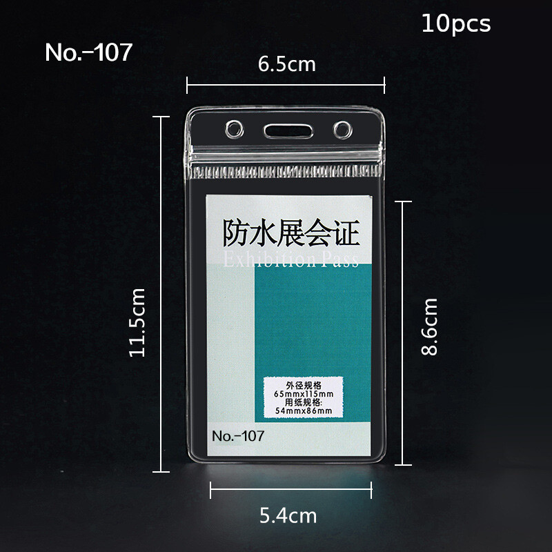 Gamintojų didmeninis minkštas skaidrus, vandeniui atsparus kortelių laikiklis, darbo kortelių laikiklis, ženklelio laikiklis, studento kortelės laikiklis, gamyklos kortelės laikiklis, PVC kortelių laikiklis