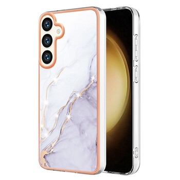 Sobib Samsung S24 Plus mobiiltelefoni ümbrisele kahepoolne IMD galvaniseeritud marmorist A15 5G kukkumisvastane kaitsekate