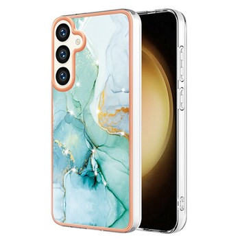 Sobib Samsung S24 Plus mobiiltelefoni ümbrisele kahepoolne IMD galvaniseeritud marmorist A15 5G kukkumisvastane kaitsekate