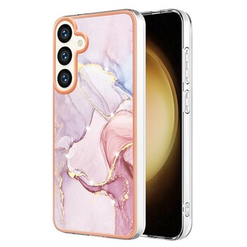Sobib Samsung S24 Plus mobiiltelefoni ümbrisele kahepoolne IMD galvaniseeritud marmorist A15 5G kukkumisvastane kaitsekate