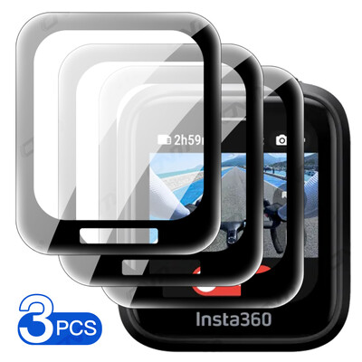 Ekraani kaitsekile Insta360 GPS-i eelvaate kaugjuhtimisega kriimustusvastane kile Insta360 GPS-ile, täiskattega kaitsekile (mitte klaasist)