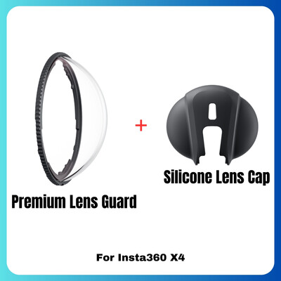 Objektyvo apsauga, skirta Insta360 X4 Premium Lens Guards Stiklo apsauga Silikoninė objektyvo dangtelio Apsauginė įranga Insta 360 X4 Priedai