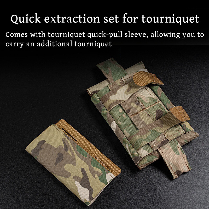 Mikrotrauma esmaabikomplekt, säilituskott, traumade ellujäämiskomplekti tarvikud