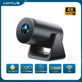 Wimius L1 mini projektorius Android 11 4K projektorius 300 ANSI Native 720P WiFi BT5.0 Auto Keystone nešiojamas 270° pasukamas projektorius
