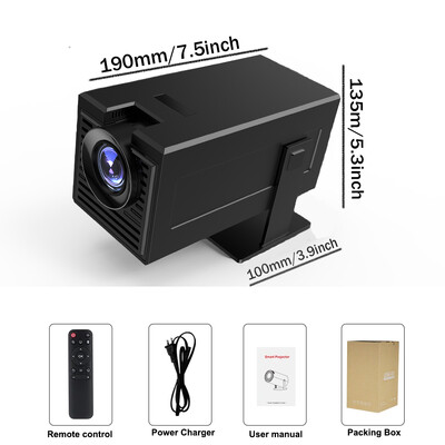 Polaringas P50Mini Android projektorius AllWinner H713 6G Wifi BT 350Ansi Cinema Home Keystone HDMI Proyector 1080P 4K projektorius