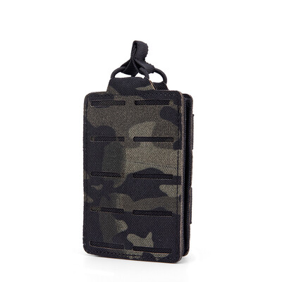 MOLLE 5.56 üksik kott M4 M16 hoidiku jaoks avatud ülaosaga kandja Multifunktsionaalne tarvikute koti kinnituspakett