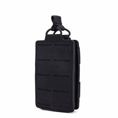 MOLLE 5.56 üksik kott M4 M16 hoidiku jaoks avatud ülaosaga kandja Multifunktsionaalne tarvikute koti kinnituspakett