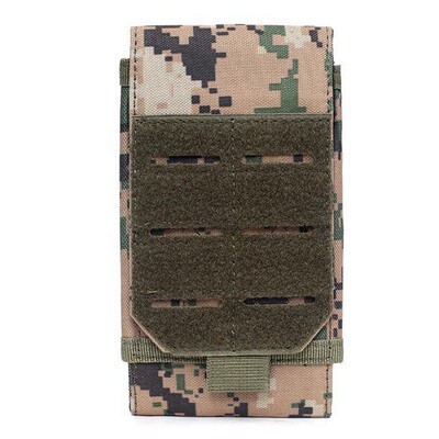 Molle maišelis Tactical telefono dangtelio dėklas diržo juosmens krepšys 5 colių 6 colių mobiliojo telefono laikiklis lauko kuprinės liemenės priedų maišelis