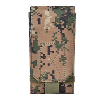 Molle maišelis Tactical telefono dangtelio dėklas diržo juosmens krepšys 5 colių 6 colių mobiliojo telefono laikiklis lauko kuprinės liemenės priedų maišelis