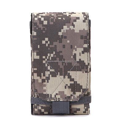 Molle maišelis Tactical telefono dangtelio dėklas diržo juosmens krepšys 5 colių 6 colių mobiliojo telefono laikiklis lauko kuprinės liemenės priedų maišelis