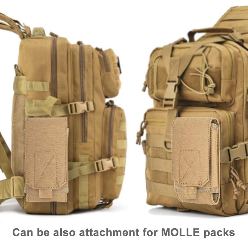 Molle kott Tactical telefoni ümbris vöö vöökott 5-tolline 6-tolline mobiiltelefoni hoidik välitingimustes seljakoti vesti tarvikute kott