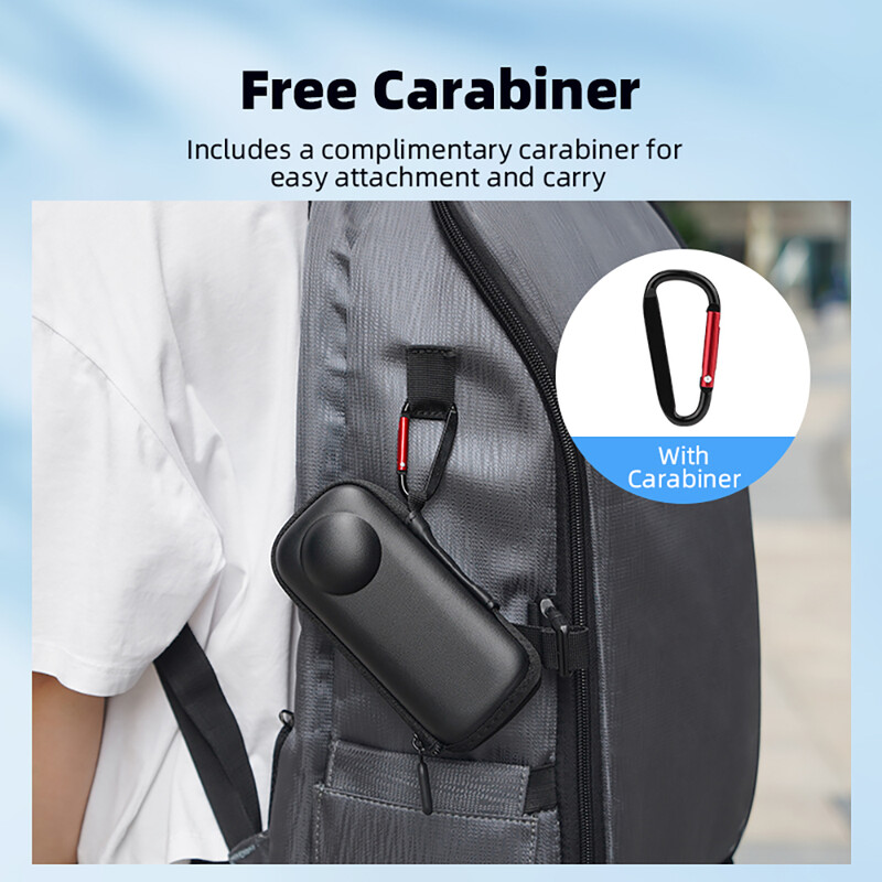 Kandekott Mini kehakott Insta360 X4 spordikaamerale välitingimustes hoiukott Kaitsev kehakarp Kaasaskantavad tarvikud