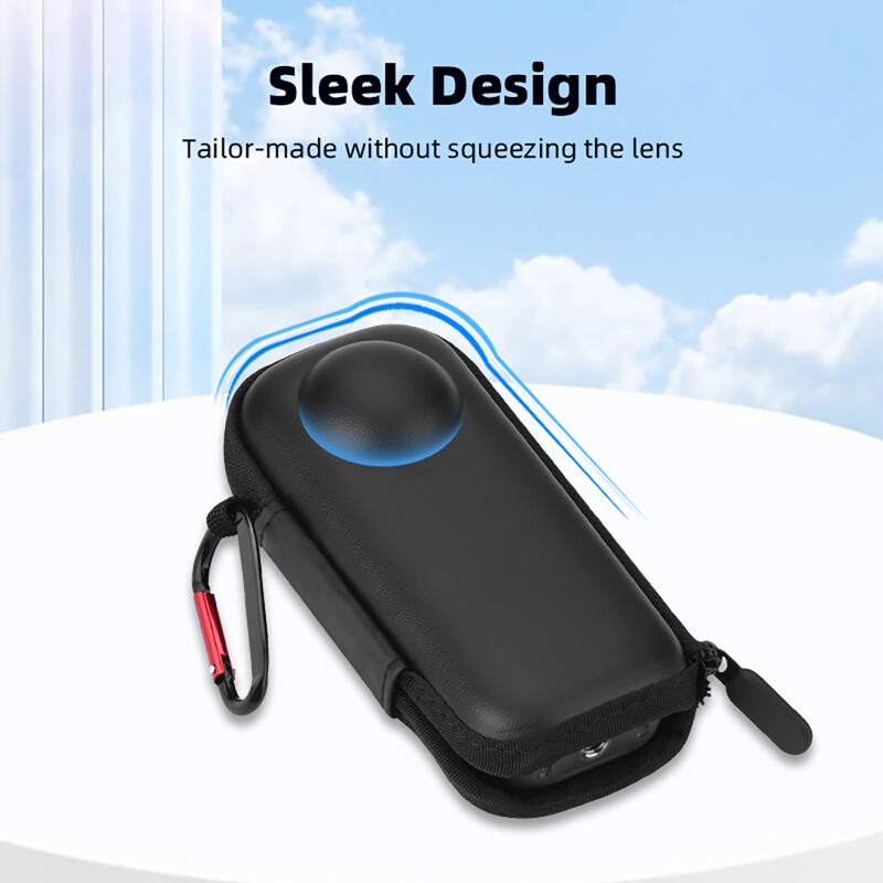 Kandekott Mini kehakott Insta360 X4 spordikaamerale välitingimustes hoiukott Kaitsev kehakarp Kaasaskantavad tarvikud