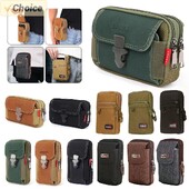 EDC Molle Bag Vyriškas Tactical Molle Krepšys Diržas Monetų Piniginė Juosmens Krepšys Lauko Juosmuo Fanny Pack Telefono Krepšys Stovyklavietės Krepšiai