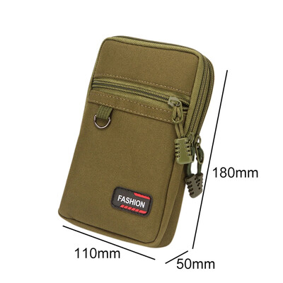 EDC Molle Bag Vyriškas Tactical Molle Krepšys Diržas Monetų Piniginė Juosmens Krepšys Lauko Juosmuo Fanny Pack Telefono Krepšys Stovyklavietės Krepšiai
