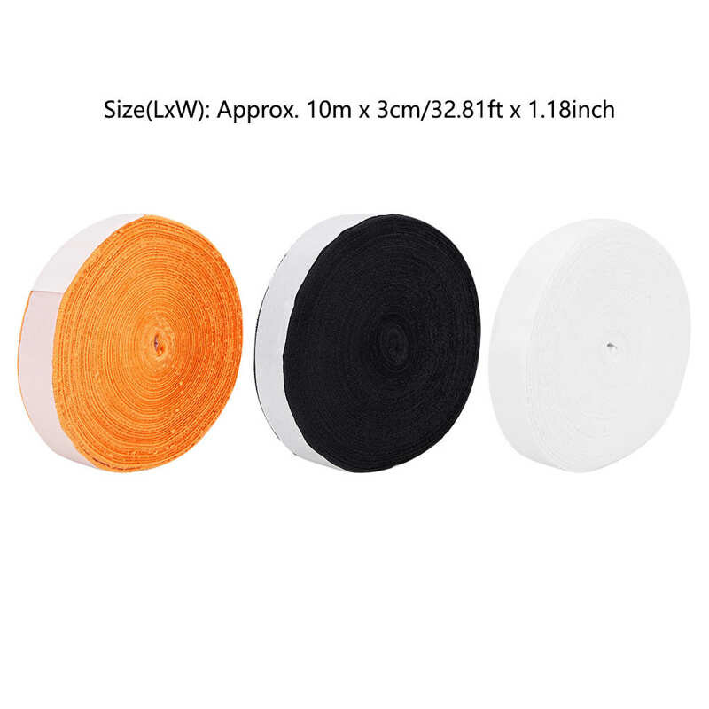 10M reketi higipael, suur rull, kummist polüesterkiud, higi neelav libisemisvastane sulgpallireketi käepideme lint, hingav