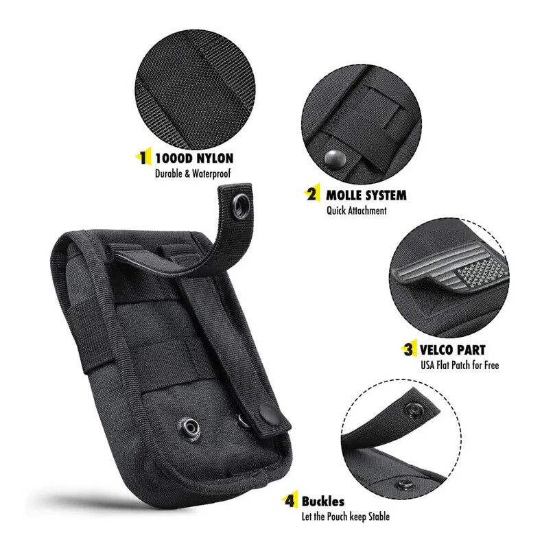 Molle jostassoma Neilona Fanny Pack Sporta Mobilā telefona maciņa EDC Karte Maks Vīriešu Pārgājieni Ceļojumi Medības Instrumenti Aksesuāri Jostu komplekti