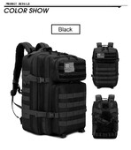 3P mokyklinis rinkinys Molle Pack for Treking Medžioklės krepšys 50L Vyriškos taktinės kuprinės Lauke Kelioniniai krepšiai Lauke
