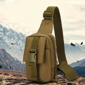 Krūtinės krepšys Trekking Pack Sportinis krepšys Pečių Krepšys Crossbody Pack Assault Krepšys, skirtas žygiams dviračių stovyklavimui