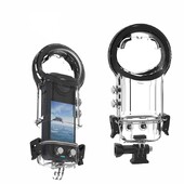 Zemūdens 40 M niršanas futrālis Insta360 X4 ūdensnecaurlaidīga korpusa kastes vāks Insta 360 X4 niršanas apvalka kameras piederumiem