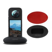 Szilikon talpú autós tartó Insta360 X4 asztali támasztó állványhoz védő tartó Insta 360 X 4 akciókamera tartozékokhoz