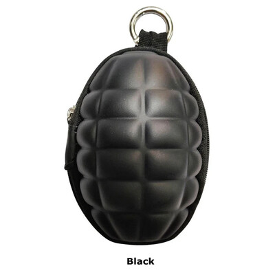 Novčanik za ključeve automobila u obliku granate od PU kožnog zatvarača, taktička višenamjenska torba za novčanik i privjesak za ključeve