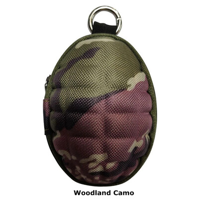 Novčanik za ključeve automobila u obliku granate od PU kožnog zatvarača, taktička višenamjenska torba za novčanik i privjesak za ključeve