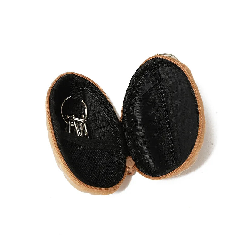 Novčanik za ključeve automobila u obliku granate od PU kožnog zatvarača, taktička višenamjenska torba za novčanik i privjesak za ključeve