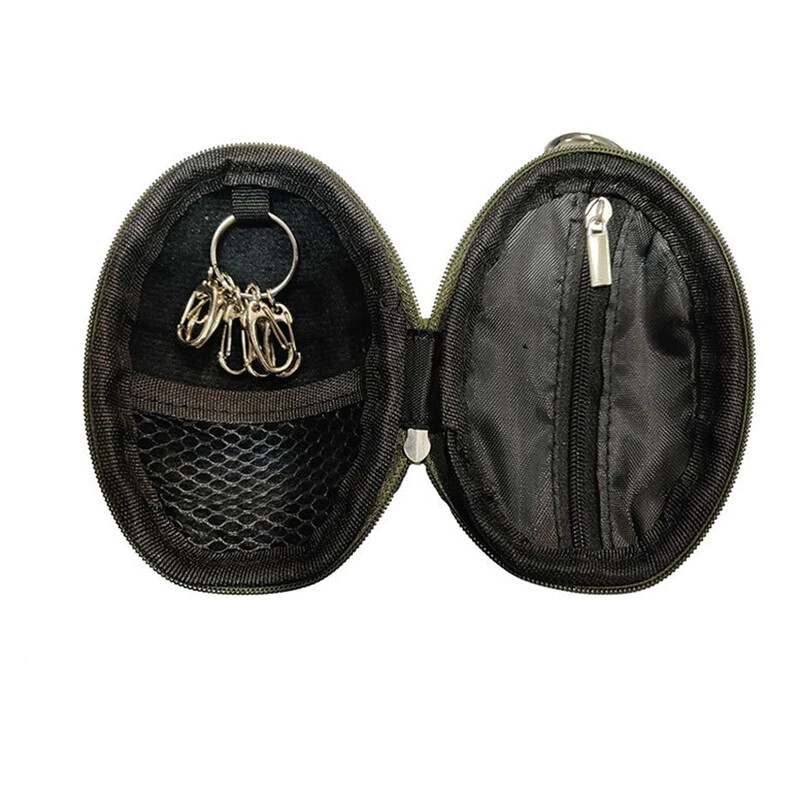 Novčanik za ključeve automobila u obliku granate od PU kožnog zatvarača, taktička višenamjenska torba za novčanik i privjesak za ključeve