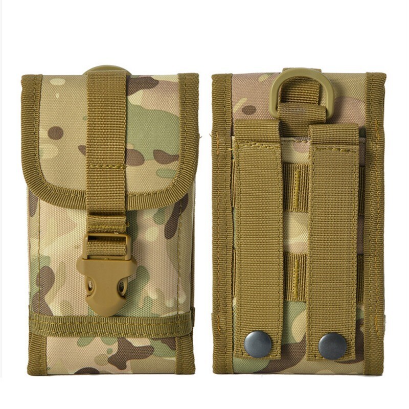 Outdoor Tactical Molle Utility Bag Derék Kiegészítő Táska Tartós telefon övtáska
