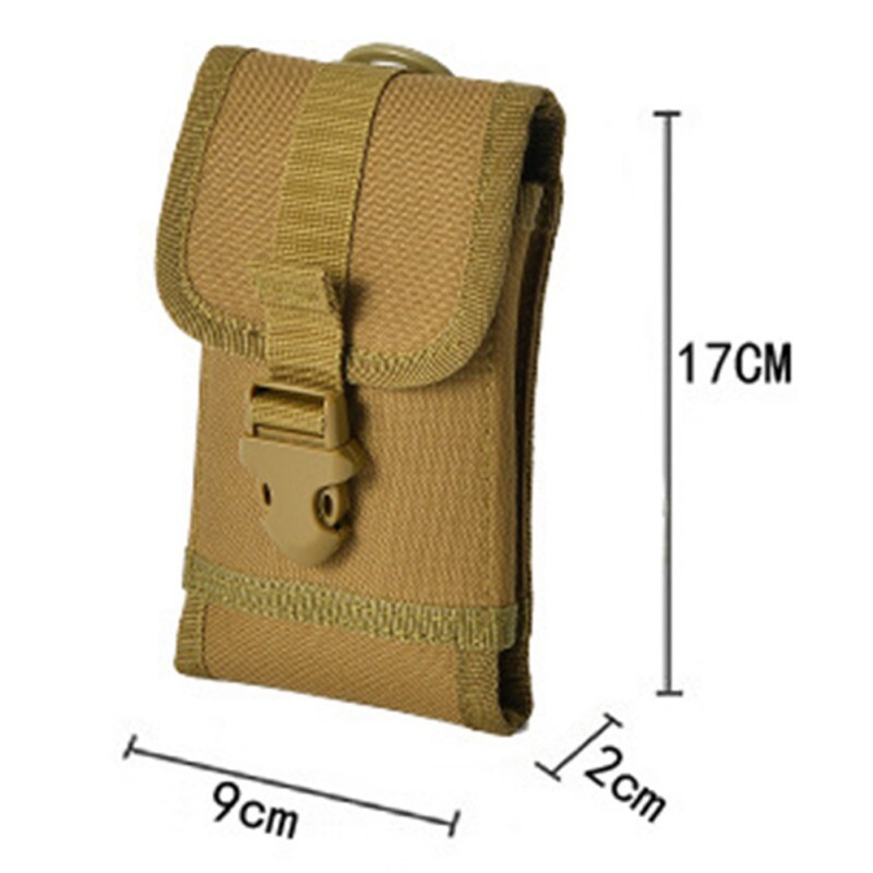 Outdoor Tactical Molle Utility Bag Derék Kiegészítő Táska Tartós telefon övtáska