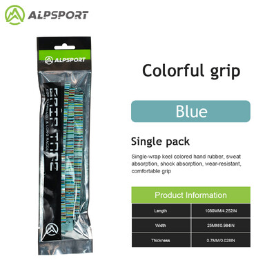 ALP Pro Grip itin sugerianti, neslystanti badmintono raketės juosta – pagerinkite savo žaidimą komfortu ir valdymu