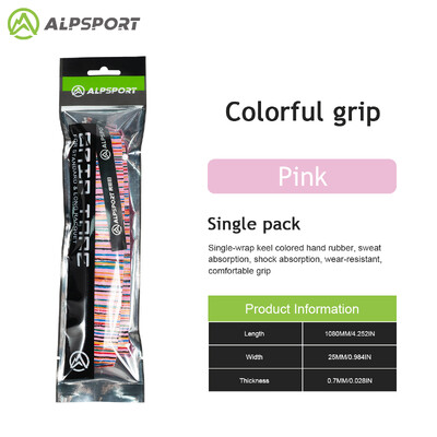ALP Pro Grip itin sugerianti, neslystanti badmintono raketės juosta – pagerinkite savo žaidimą komfortu ir valdymu