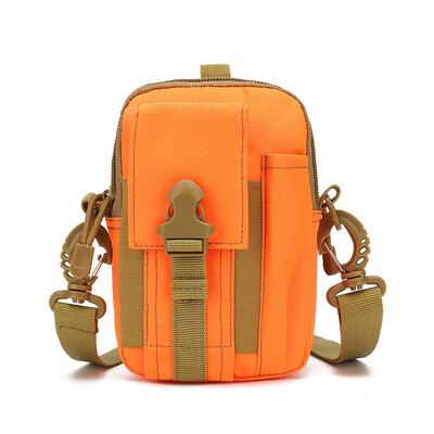 Molle Man Waist Pack Camo Neperšlampamas nailono daugiafunkcis mobiliojo telefono dėklas Crossbody krepšiai vyrams Mažas pečių krepšys