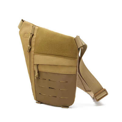 Lopásgátló táska Mellkastáska Vadászat Multifunkcionális Rejtett Taktikai Tároló Fegyvertáska Tartó Férfi Jobb kéz Nylon válltáskák