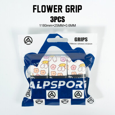 ALP Flower PRO Pickleball Racket Grip Tape Badmintono raketė Neslystanti prakaitą sugerianti juosta treniruočių lauke žvejybos reikmenys