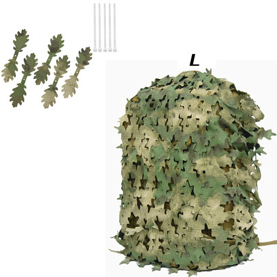 3D Bionic Leaf Shape Seljakoti kate Iaser Lõikamine Välisjahi Camo Seljakoti kate Jahi Seljakoti Aksessuaarid