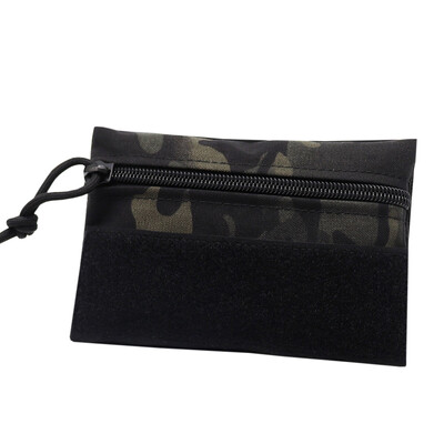 VULPO Tactical Patch Pouch Hunting Airsoft liemenės maišelis saldainių krepšiai, skirti MK3 MK4 Airsoft krūtinės įtaiso liemenei, pritvirtintas pakabinamas laikymo krepšys