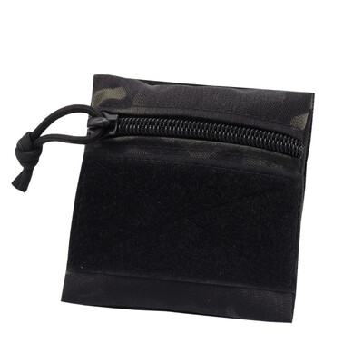 VULPO Tactical Patch Pouch Hunting Airsoft liemenės maišelis saldainių krepšiai, skirti MK3 MK4 Airsoft krūtinės įtaiso liemenei, pritvirtintas pakabinamas laikymo krepšys