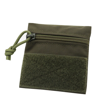 VULPO Tactical Patch Pouch Hunting Airsoft liemenės maišelis saldainių krepšiai, skirti MK3 MK4 Airsoft krūtinės įtaiso liemenei, pritvirtintas pakabinamas laikymo krepšys