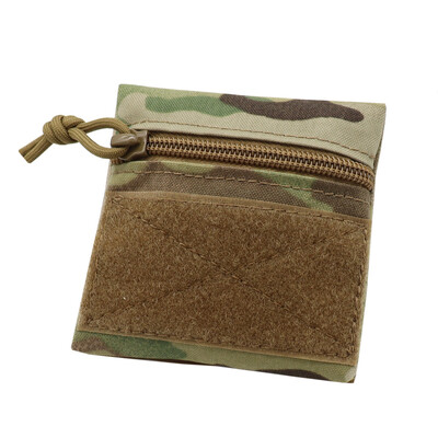 VULPO Tactical Patch Pouch Hunting Airsoft liemenės maišelis saldainių krepšiai, skirti MK3 MK4 Airsoft krūtinės įtaiso liemenei, pritvirtintas pakabinamas laikymo krepšys