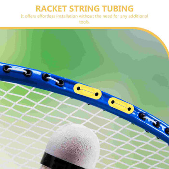 100 τμχ Ρακέτα Badminton String Protection Tube Tennis Grips Πλαστικά προστατευτικά προμήθειες