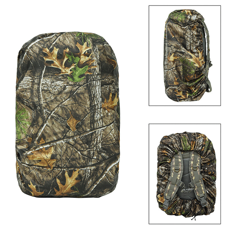 80 literes Tactics hátizsák esőtakaró Camo porálló esővédő huzat vadászathoz hátizsák esőálló huzat kültéri kemping túrázás hegymászáshoz