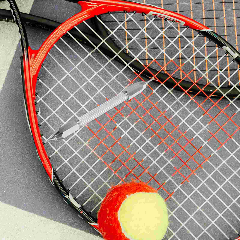 Badmintona raketes smailes konuss, knaibles, sakausējums, hromēts nagu mašīnu uzstādītājs