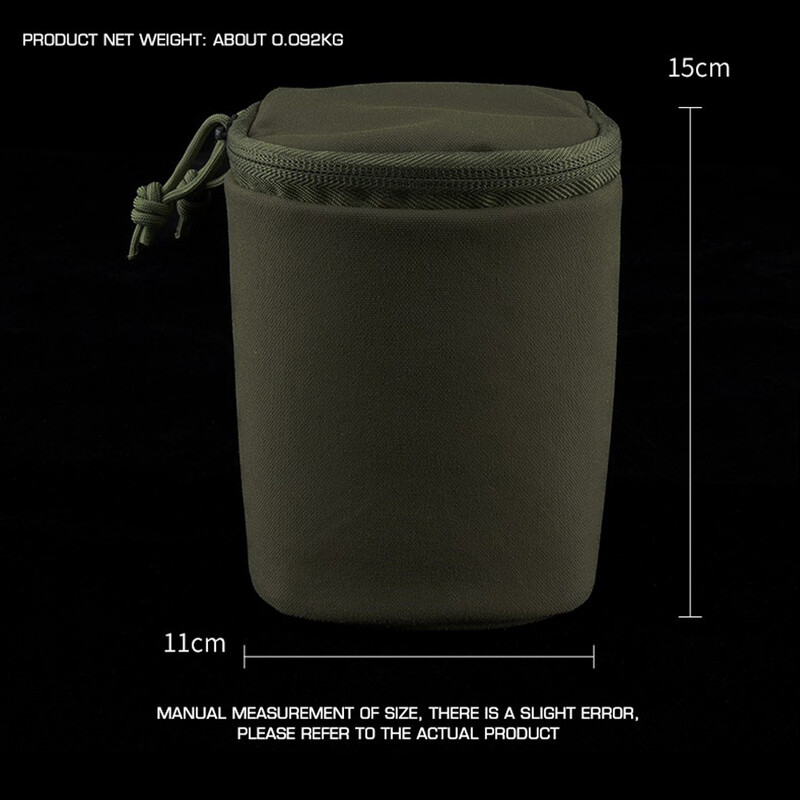 Taktiskā nakts redzamības aizsargbrilles uzglabāšanas soma Ferro stila mīksta polsterēta NVG kabata Molle medības šaušanai Airsoft žurnāla maisiņš