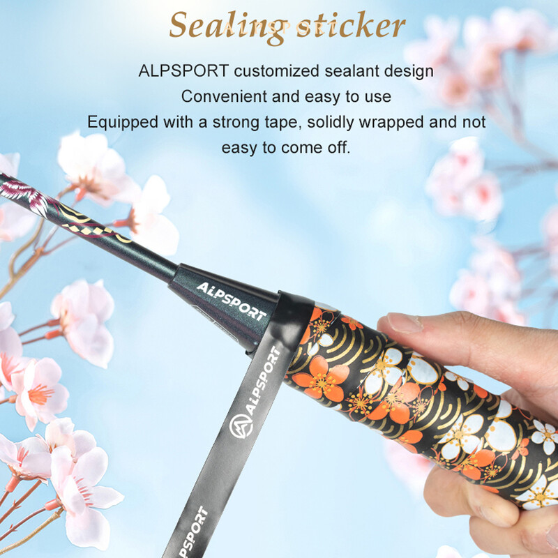 ALP Sakura PRO Pickleball Racket Grip Tape Badmintona Rakete Pretslīdes sviedru absorbcijas lente Āra treniņu Makšķerēšanas piederumi