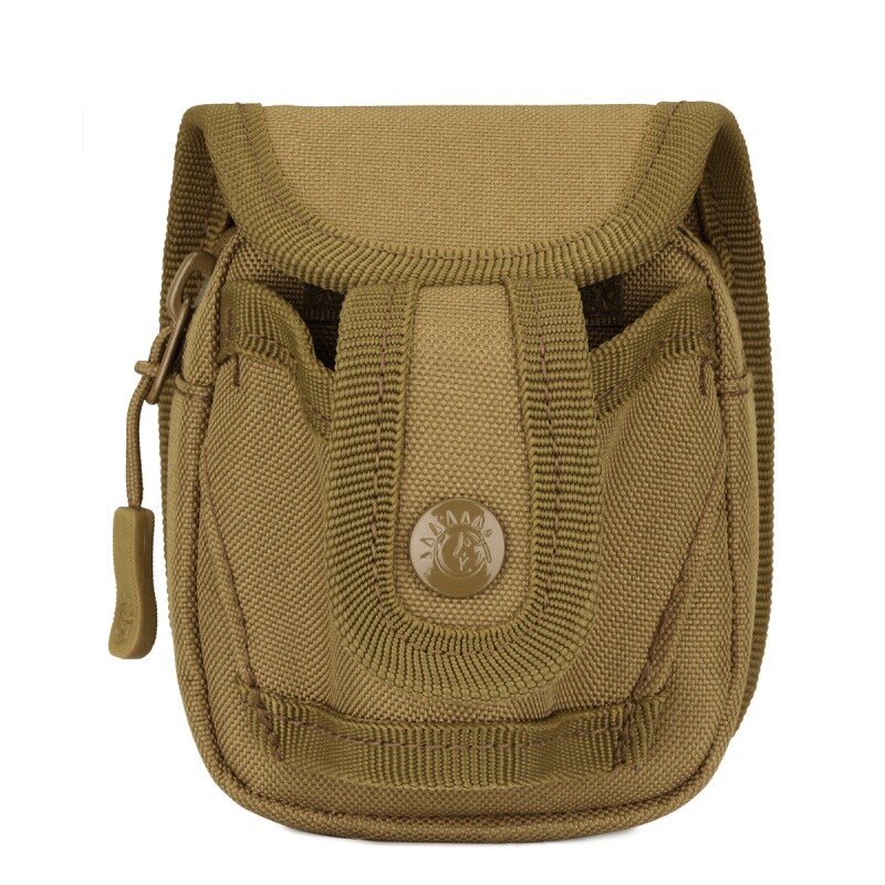 Πακέτο εξωτερικής αθλητικής χαλύβδινης μπάλας Nylon τσάντα με σφεντόνα πίσω τσάντα μέσης, ανθεκτική χωρίς παραμόρφωση για τσάντα περιοδικού κυνηγιού